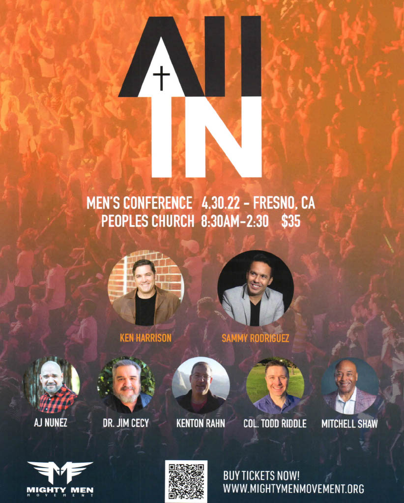 Men’s Conference hosted by Peoples Church Mountain View Church